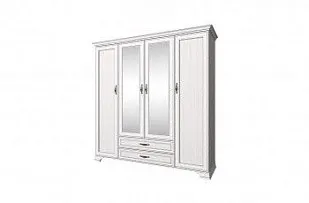 Шкаф 4-створчатый Тиффани 4D2S вудлайн кремовый