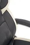 Кресло компьютерное Halmar BARTON (черный/белый) | изображение 4
