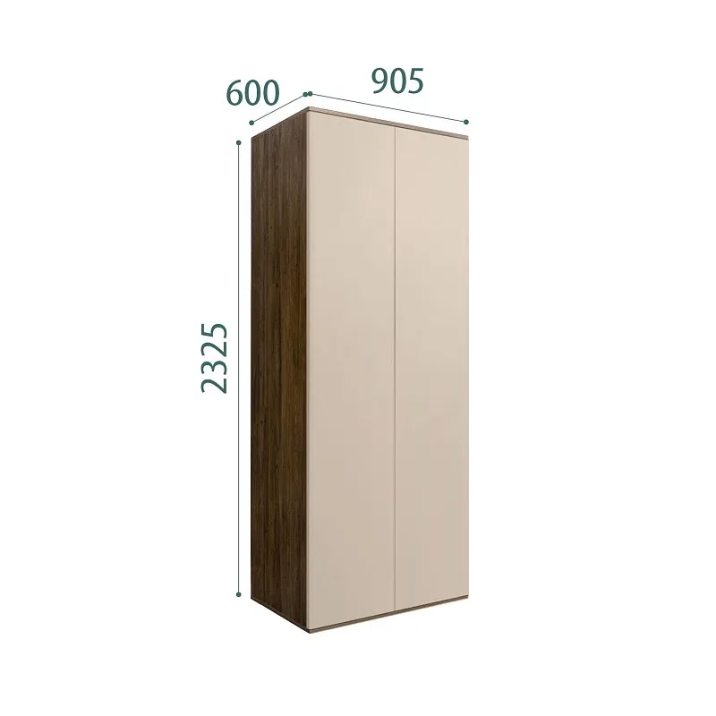 Шкаф 2-х дверный Bogemia Woodline Air (Ваниль) БМШ2/2(0)