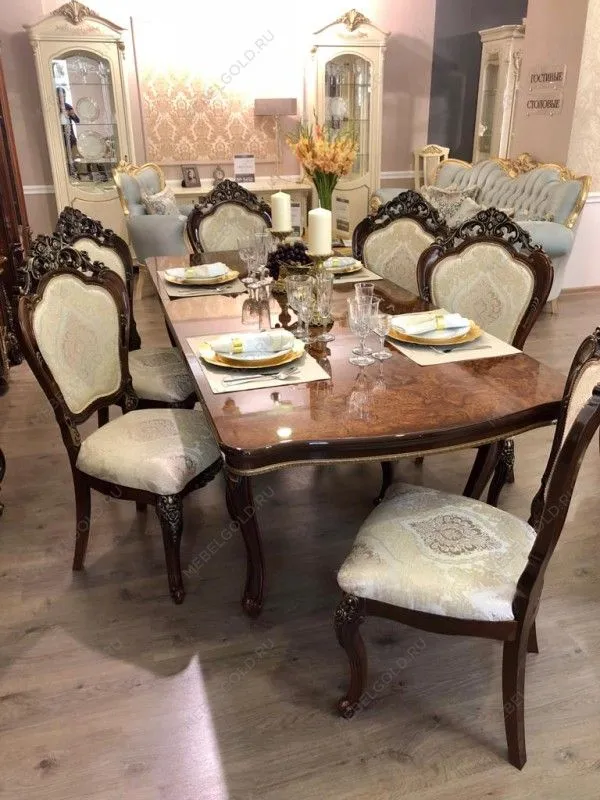 Столовая Джоконда корень дуба глянец | изображение 1