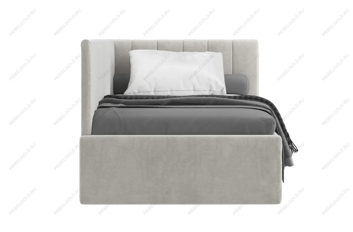 Кровать Сингл 90 угловая с подъемником. Цвет SIMPLE 29 | изображение 4