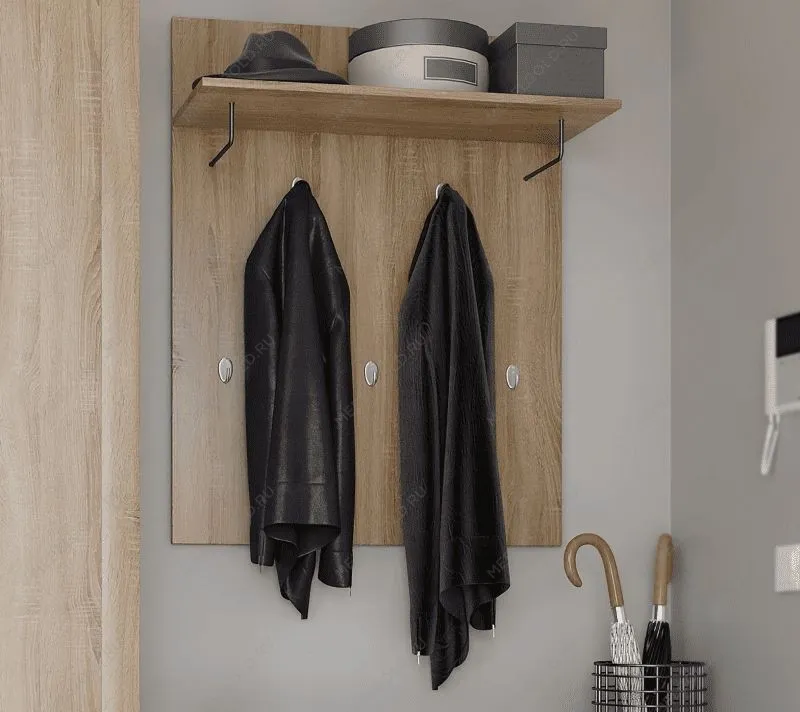 БРИМНЭС / СИРИУС вешалка ИКЕА / IKEA 78х100 сонома | изображение 3