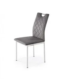 Стул кухонный Halmar K578 (серый/хром)