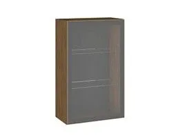 Шкаф 960 ШСТ-60, Фьюжн (600*317*960) Дуб Каселла коричневый/Золото, 27173