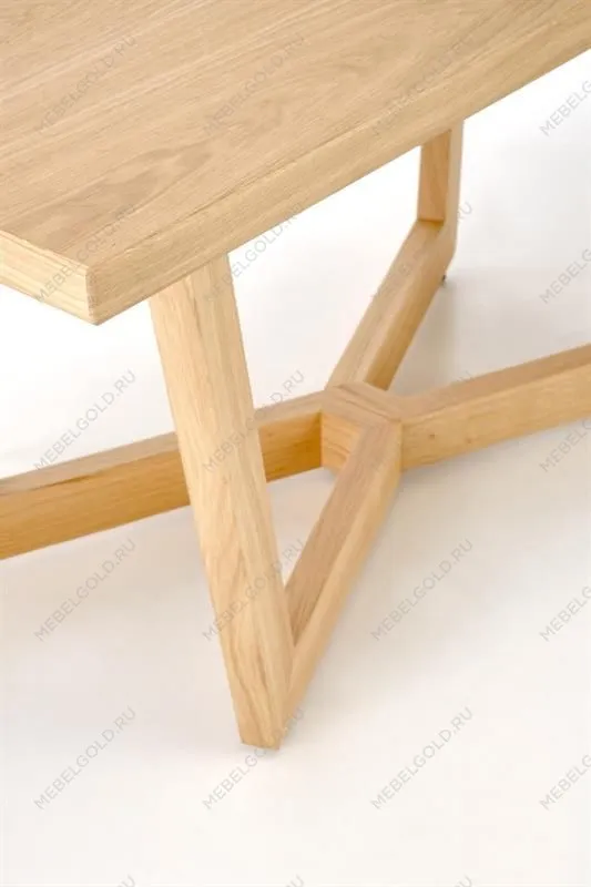 Стол обеденный Halmar MASSIVE 3 160 (дуб натуральный/дуб натуральный) | изображение 11