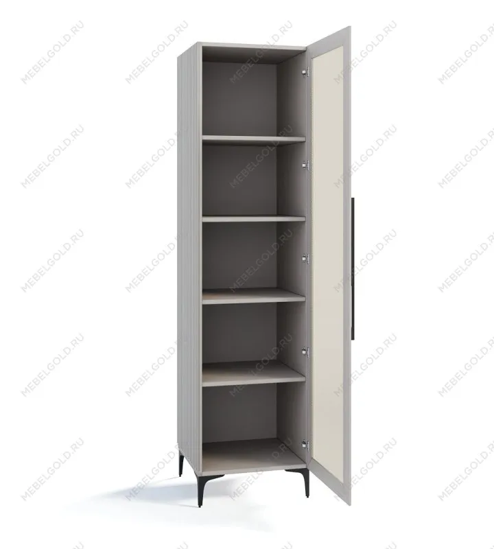 Витрина Стелла 1-ств светло серый камень | изображение 1