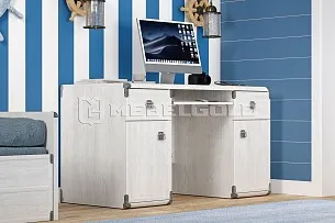 Стол письменный Индиана JBIU2D2S сосна каньон