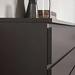 Комод Варма, 6 ящиков, горизонтальный, 160х78х40 см, эмаль серая | изображение 2