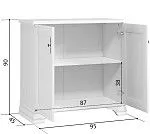 Тумба Кентаки KOM2D белый | изображение 2