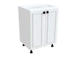 Стол С-60, Бьянка (600*470*820) Белый, 21108