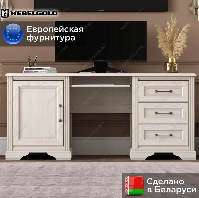 Стол письменный Стилиус BIU170 (Лиственница сибирская) | изображение 1