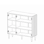 Тумба Лоренсо Графит МН-043-05 | изображение 1