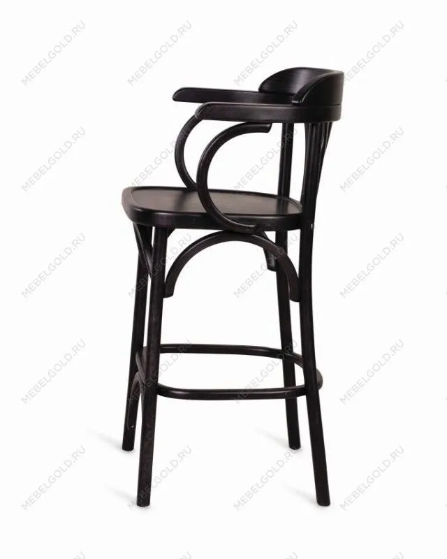 Стул барный 650 Венский твердый (венге) | изображение 3