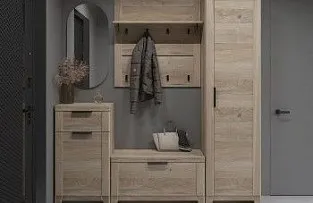 Прихожая Юта (возможный вариант комплектации)