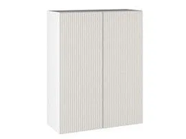 Шкаф 960 ШГ-75, Виста (750*316*960) Экокожа Белый, 26324