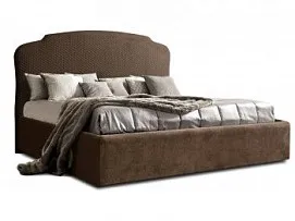 Кровать Римини 1,8 м, с подъемным механизмом (шоколад), РМКР180-1[3], гладкие царги