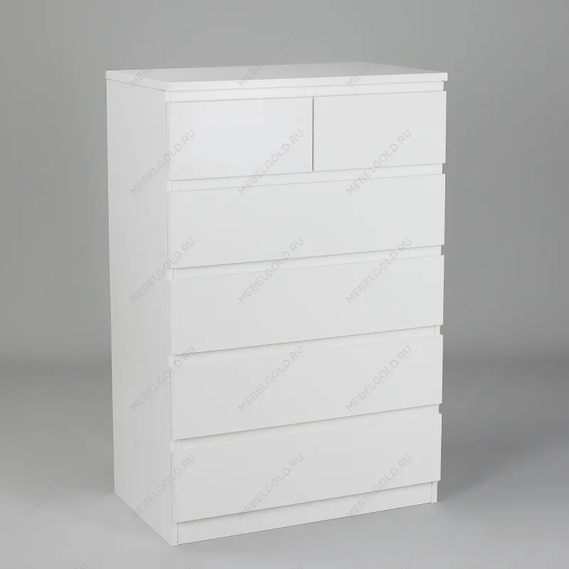 МАЛЬТА комод ИКЕА / IKEA 4+2 ящика 80х121 белый | изображение 1