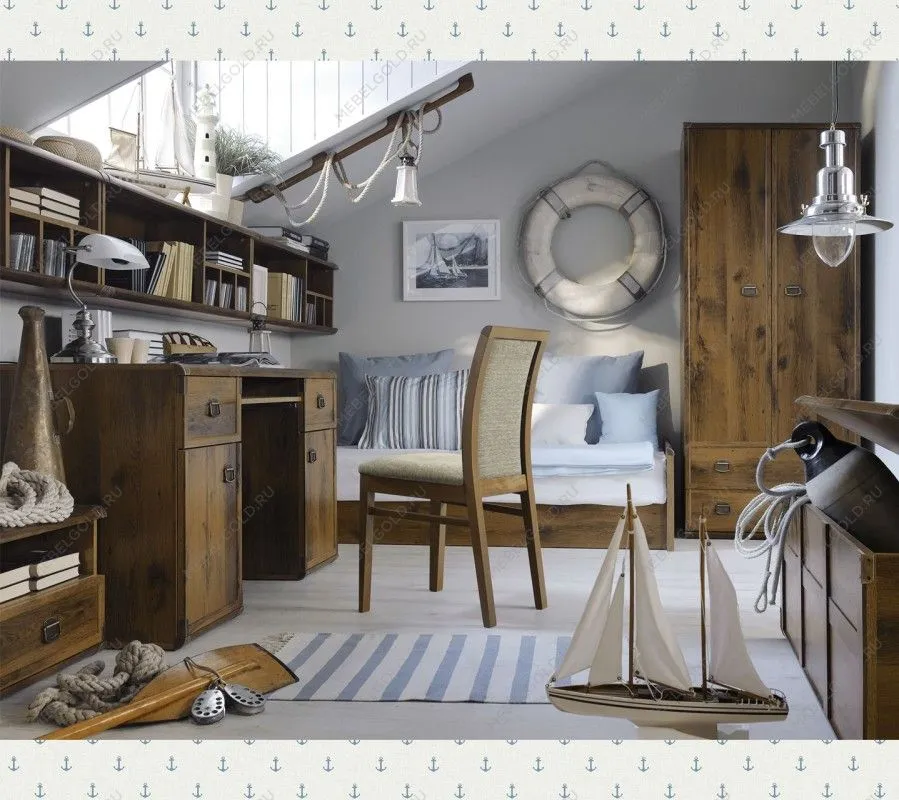 Шкаф со штангой Индиана JSZF2D2S дуб саттер | изображение 1