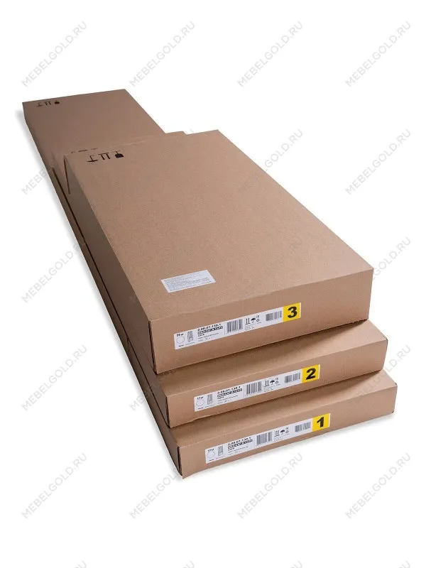 Шкаф с витриной Сага, 90х41х215 см, белый | изображение 20