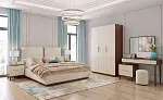 Кровать Мия 160х200 фасад крем, корпус караваджо | изображение 6