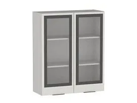 Шкаф 960 ШСТ-80, Берта (800*321*960) Экокожа Белый, 25343