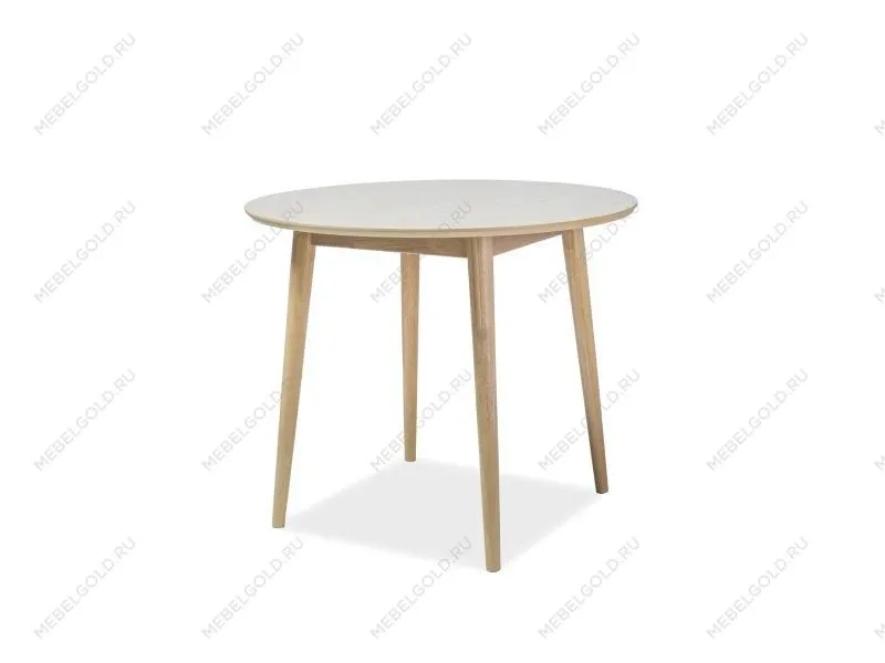 Стол обеденный Signal NELSON 90 (дуб медовый)