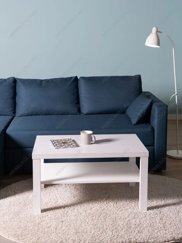 Стол журнальный Энкель, 82x50x45 см, белый | изображение 5