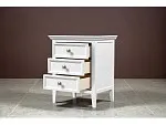 Тумба прикроватная 3 ящика Manhattan (Белый) | изображение 4