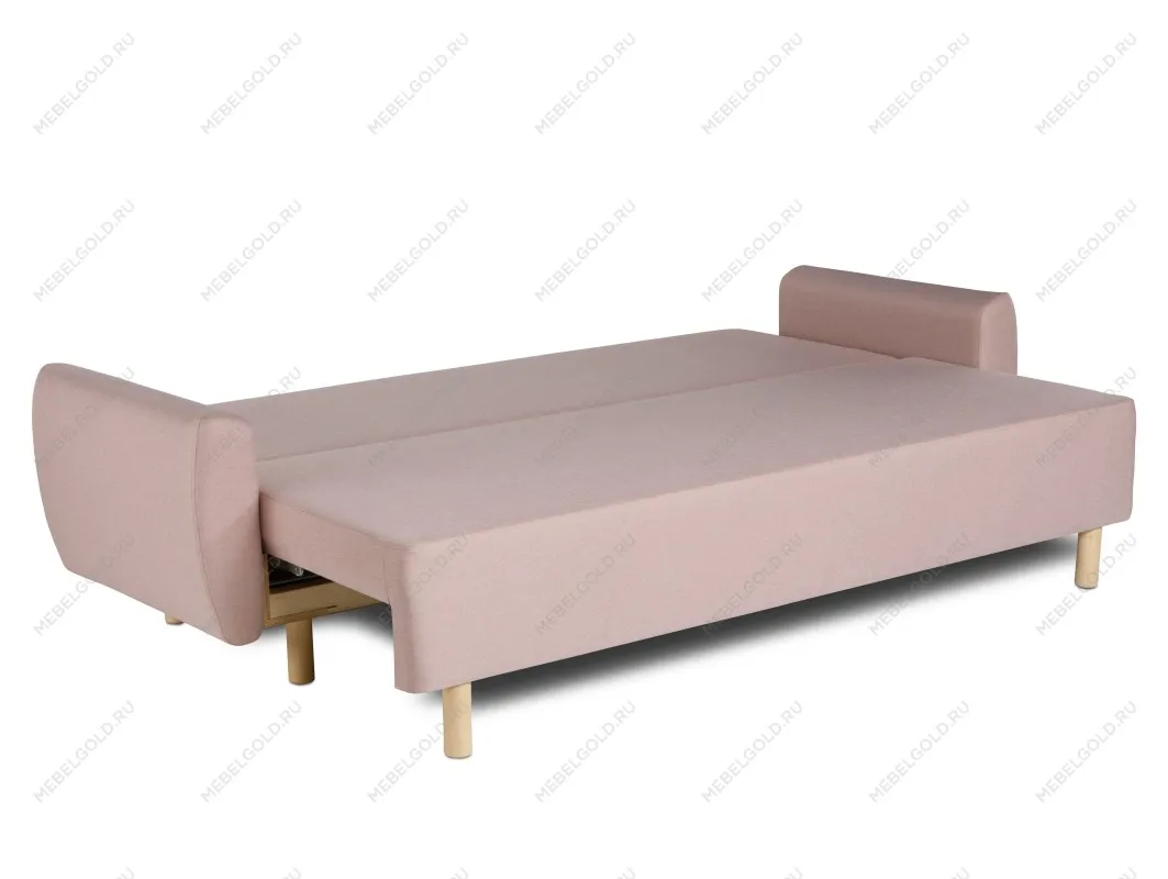 Диван-кровать ТУЛИСИЯ, 232х90х78 см, светло-розовый | изображение 3
