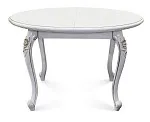 Стол Натали круглый белый глянец | изображение 2