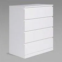 Варма Прайм 4 комод 80x100x48, белый