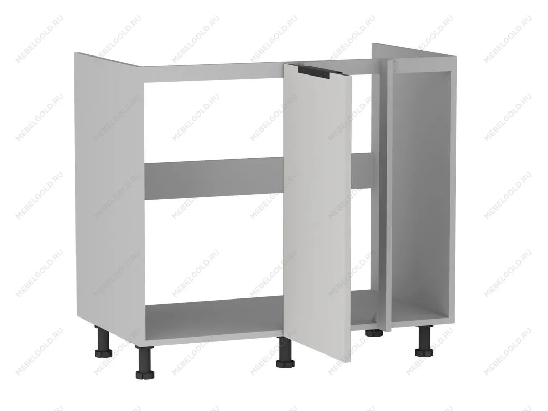 Стол под мойку угловой СМУ-100, Ватель (900*554*820) Экокожа Белый, 23913 | изображение 1