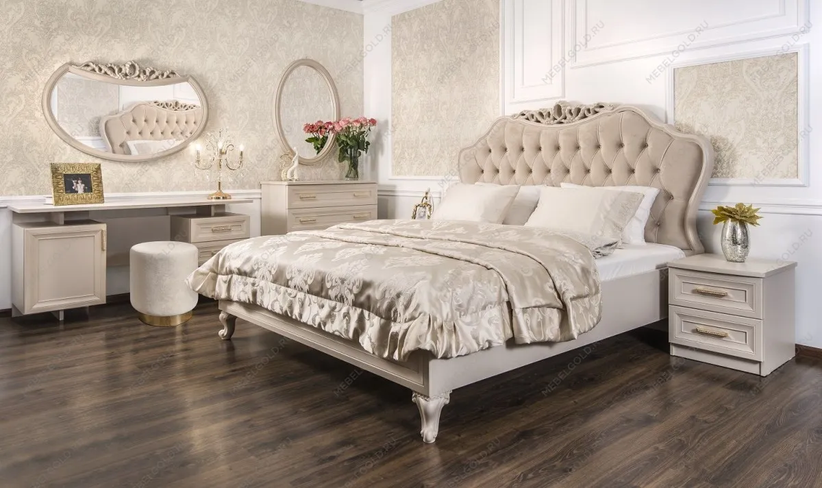 Зеркало Мокко ППУ для комода бежевый | изображение 3