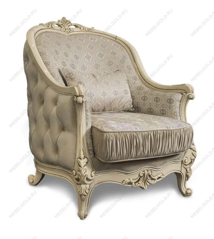 Кресло Мона Лиза крем