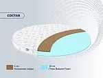 Матрас Раунд 11 кокос Диаметр 200 | изображение 1
