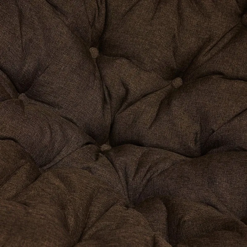 Кресло-качалка Papasan с подушкой Античный коричневый/коричневый | изображение 7