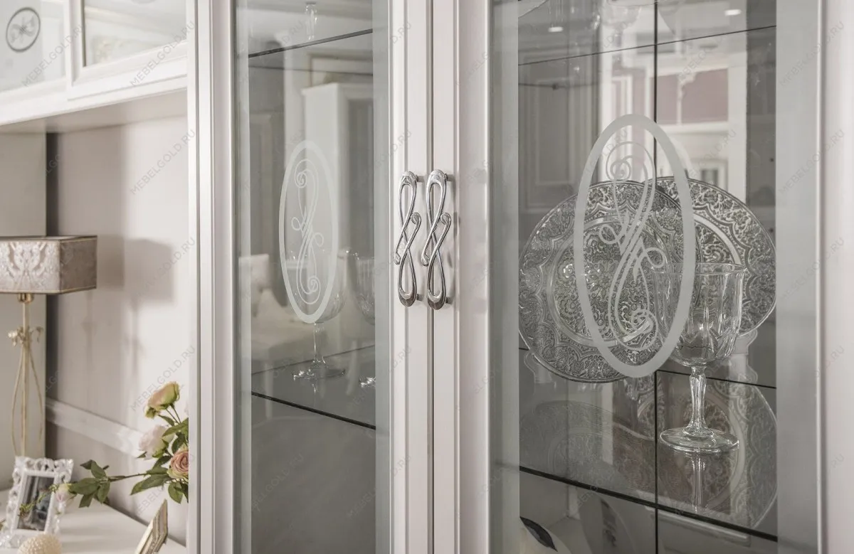 Витрина Мишель 2-ств белый матовый - Выставка Балашиха | изображение 3