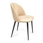 Стул MONRO (mod. 710) бежевый barkhat 5/черный | изображение 1