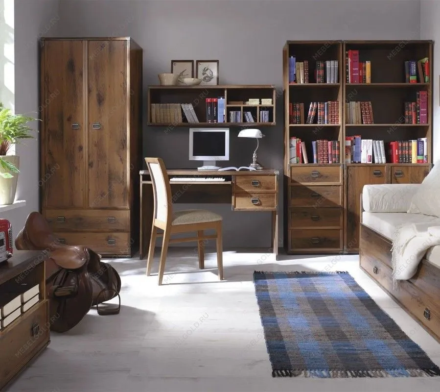 Стол письменный Индиана JBIU2S дуб саттер - Выставка м. Марьина роща | изображение 1