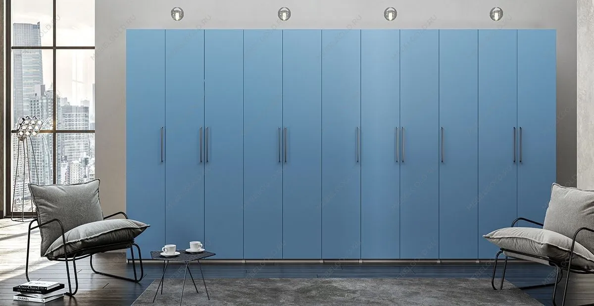 Шкаф Отис МН-039-08 П9 с фасадом МДФ (краска матовая RAL) | изображение 4