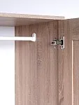 Шкаф Сириус, 2 двери и 1 ящик, 78х50х190 см, дуб сонома | изображение 11