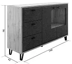 Тумба Грейс KOM2W3S | изображение 4