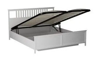 Кровать 1800 NEW с подъемным механизмом, Фрея (1900*2092*1104) Белый