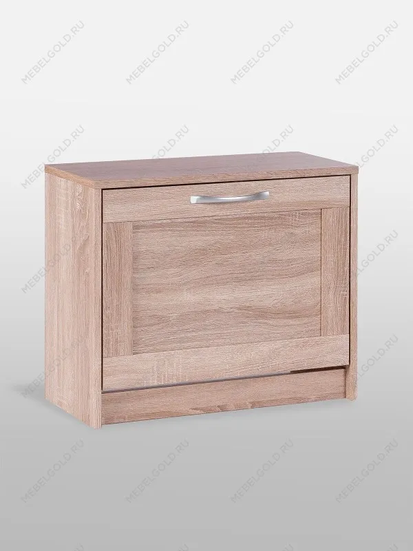 Обувница Сириус с 1 откидным ящиком, 60 х 25 х 49 см, ЛДСП, дуб сонома | изображение 4