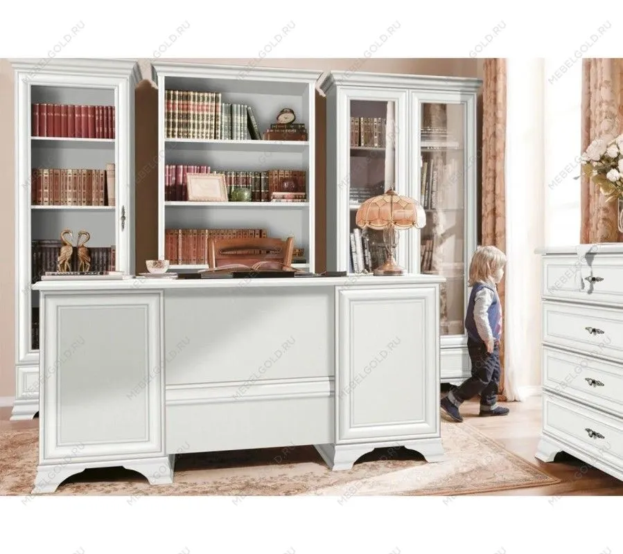 Центральный склад - Стол письменный Кентаки BIU2D2S белый | изображение 4