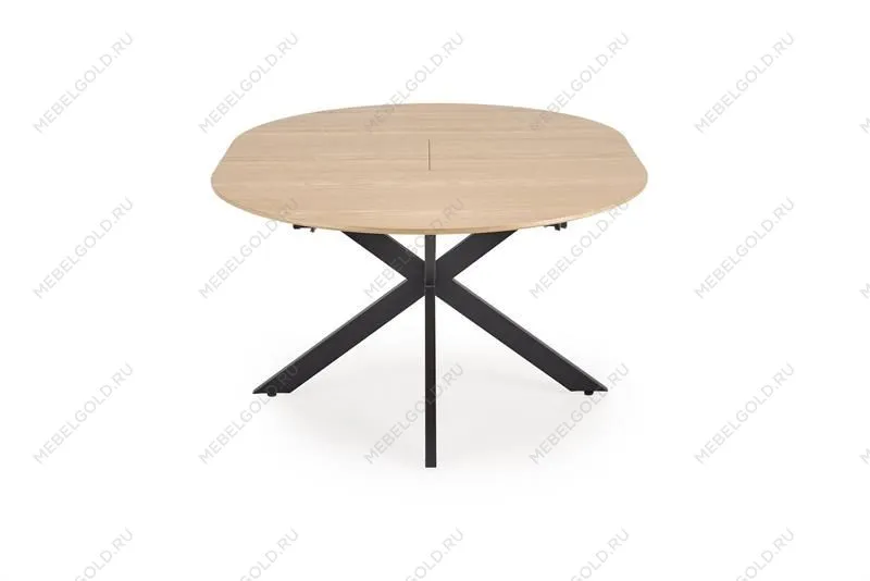 Стол обеденный Halmar ACORD раскладной (натуральный/черный) | изображение 13