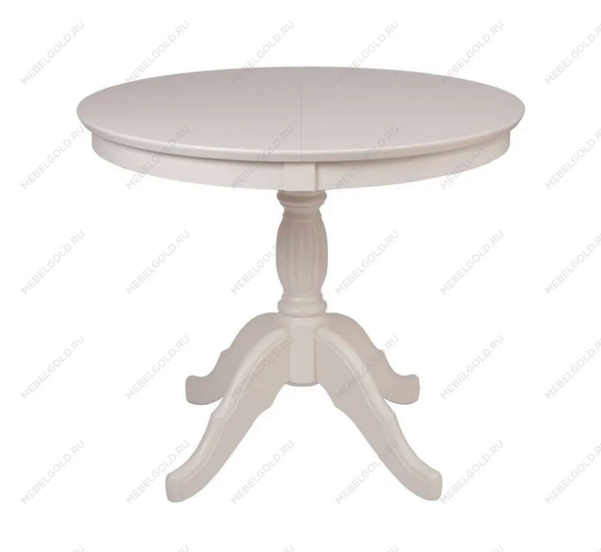 Стол обеденный Лилия-0090 (слоновая кость 9001)