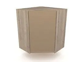 Шкаф угловой ШУ-60, Оттава (600*600*720) Дуб Мария/Бежевый, 22232