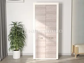 Шкаф 2-створчатый Оливия 2DG (без комплекта полок)