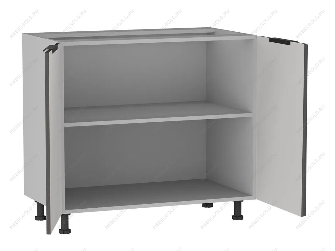 Стол С-90, Ватель (900*523*820) Экокожа Серый, 23308 | изображение 1